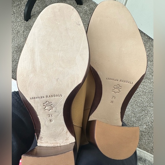 NWT Loeffler Randall Heidi Leather Boots in Khaki. Size 7.5. - Picture 10 of 10